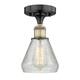 Option Black Antique Brass / Clear Crackle