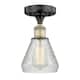 Option Black Antique Brass / Clear Crackle