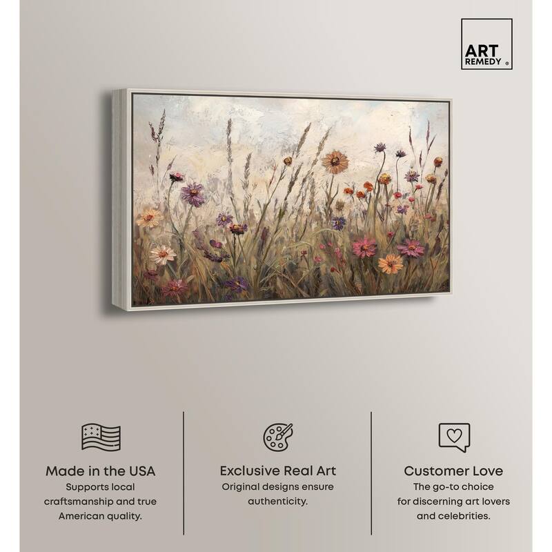 Vintage Blooms II Canvas by Art Remedy