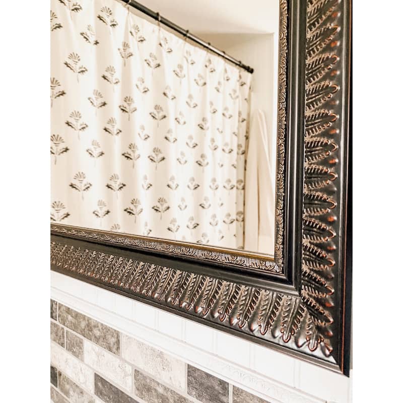 Frame My Mirror Bronze Framed Vanity Mirror, Napa Design