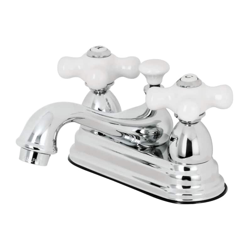 Kingston Brass Restoration 1.2 GPM Centerset Bathroom Faucet with - Polished Chrome
