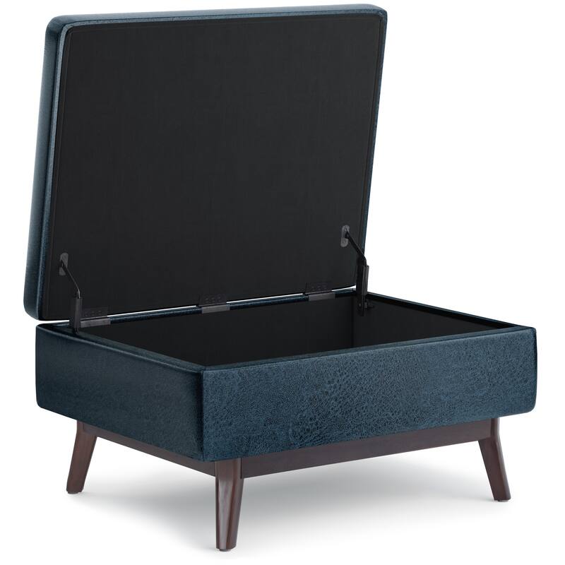 Wyndenhall Ethan Mid-century Modern Rectangular Table Ottoman