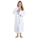 preview thumbnail 31 of 53, Superior Unisex Turkish Cotton Terry Kimono Bathrobe with Embroidery Robe