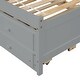 preview thumbnail 23 of 39, Twin Bed with Trundle, USB & Type-C Ports, LED Lights, Storage Headboard