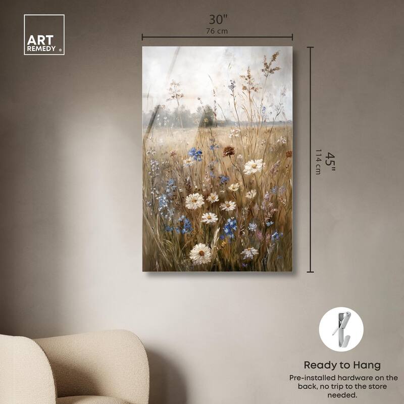 Field of Forgotten Dreams III Acrylic by Art Remedy, Ready to Hang
