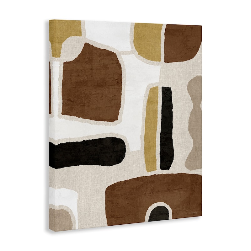 Stupell Earthy Organic Shapes Canvas Wall Art Design By Amber Sterling