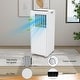 preview thumbnail 13 of 19, 8000 BTU Portable Air Conditioner with Dehumidifier Fan Window Installation Kit&Remote Control