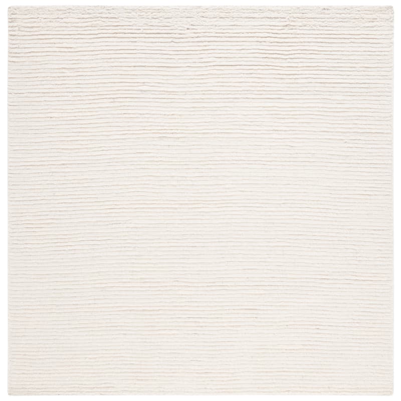 SAFAVIEH Handmade Casablanca Marlous Wool Rug - 8' Square - Ivory