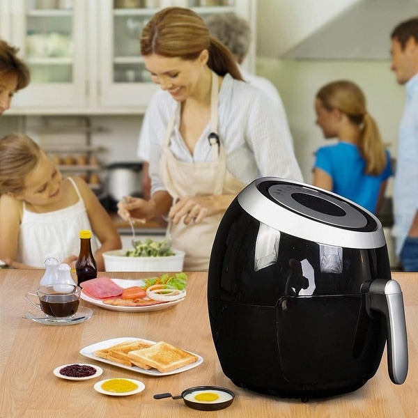 5.8Qt Digital Family Size Electric Hot Air Fryer Oven Oil less