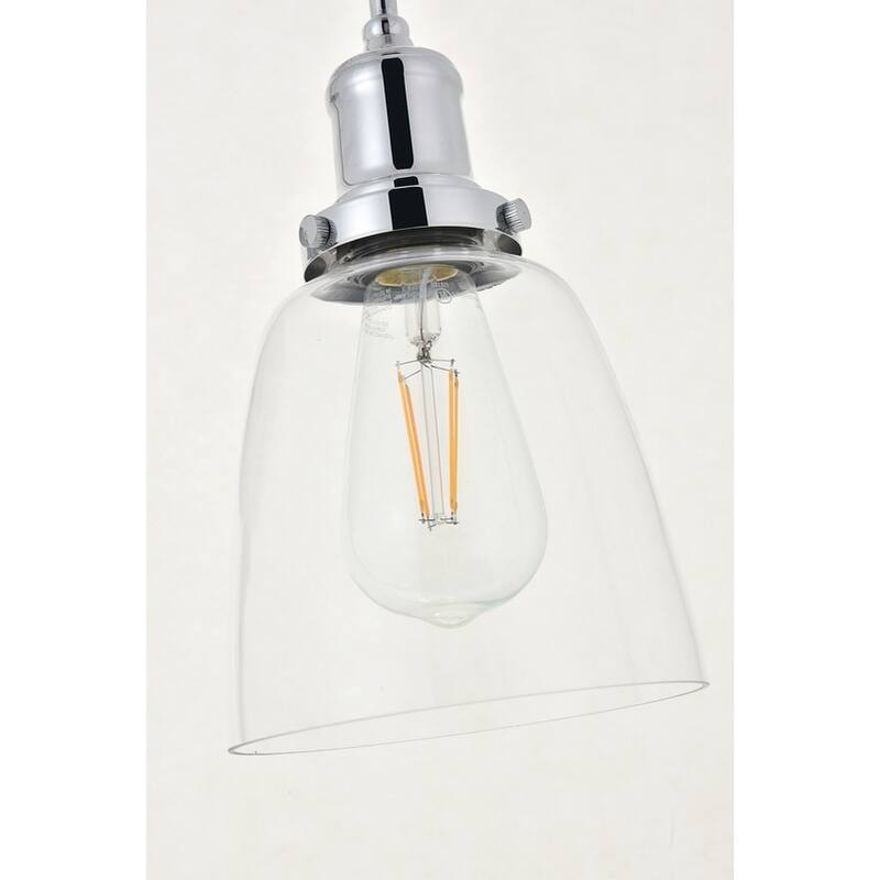 Ophelia 1 light chrome Wall Sconce