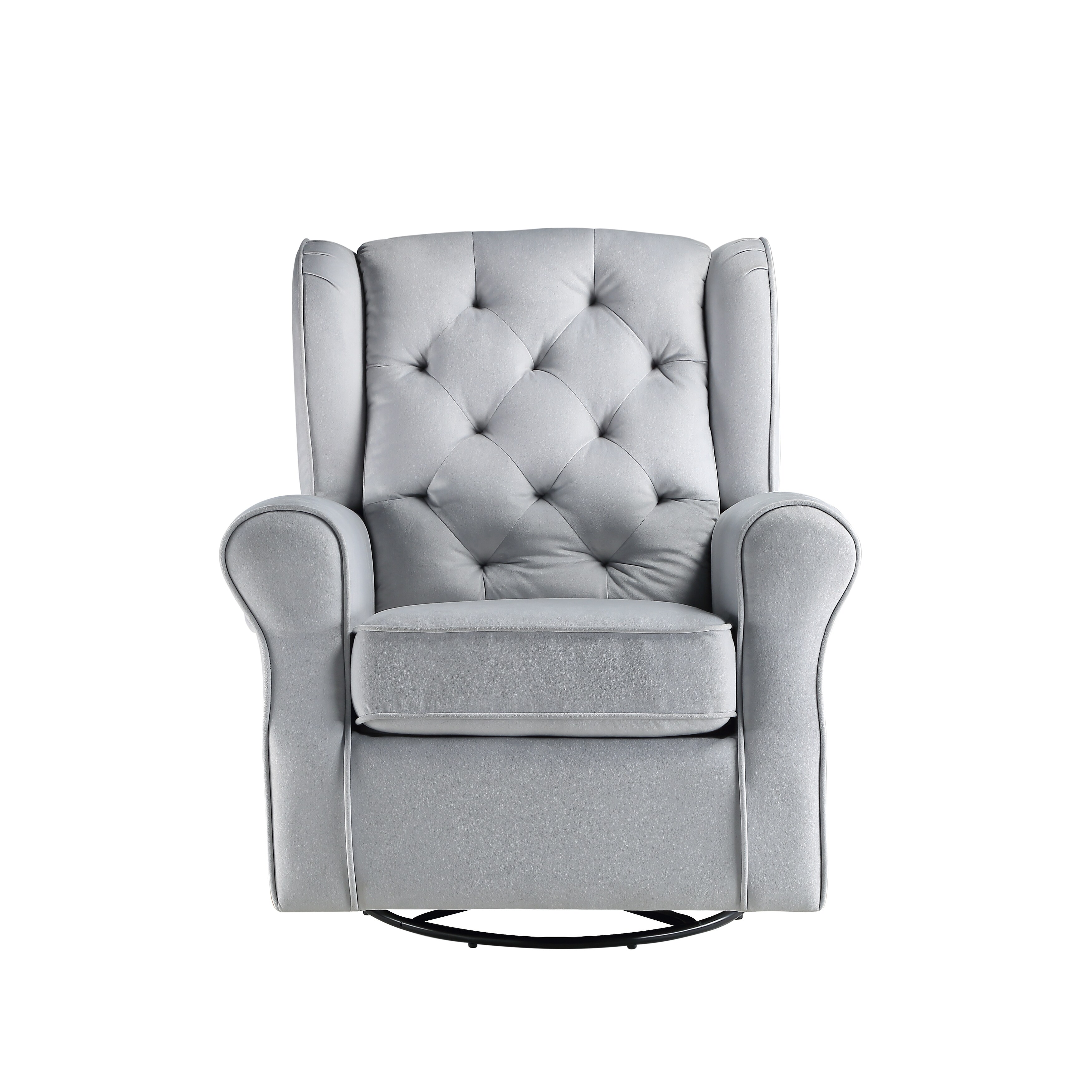 Emma tufted clearance nursery rocking chair