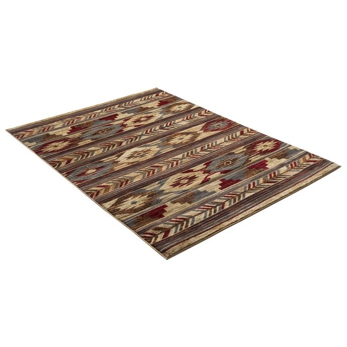 Sunset Valley Sierra Multi Southwest Lodge Area Rug
