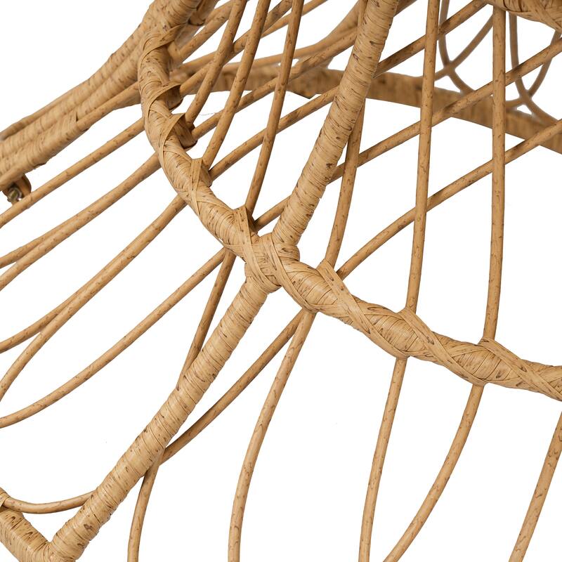 Christopher Knight Home - Estra 5-Piece Outdoor Dining Set with 4 Handwoven Wicker Chairs and Round Acacia Wood Table