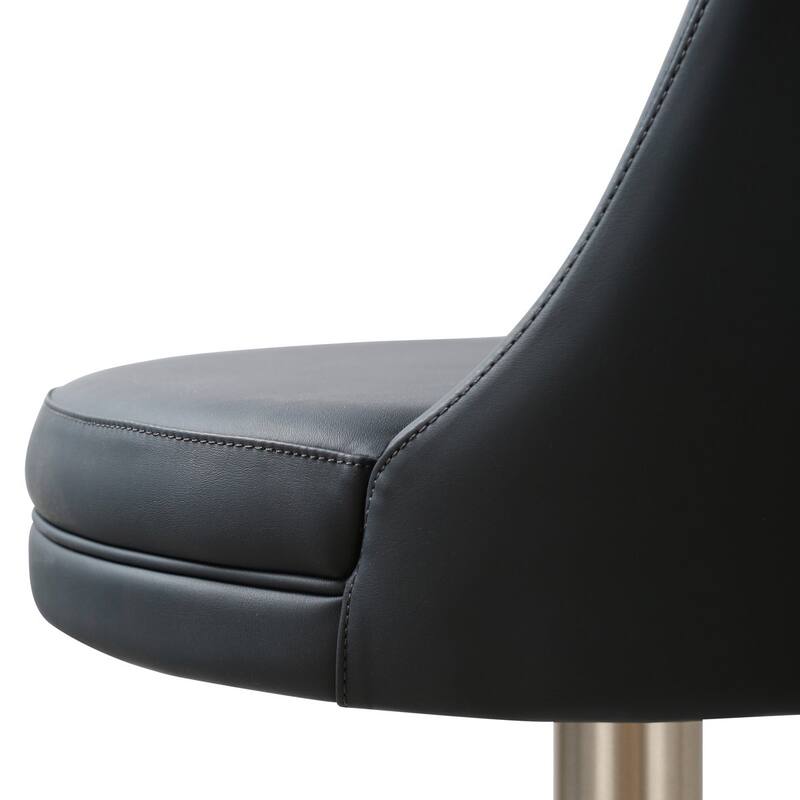 Yark Smooth Swivel Counter Stool