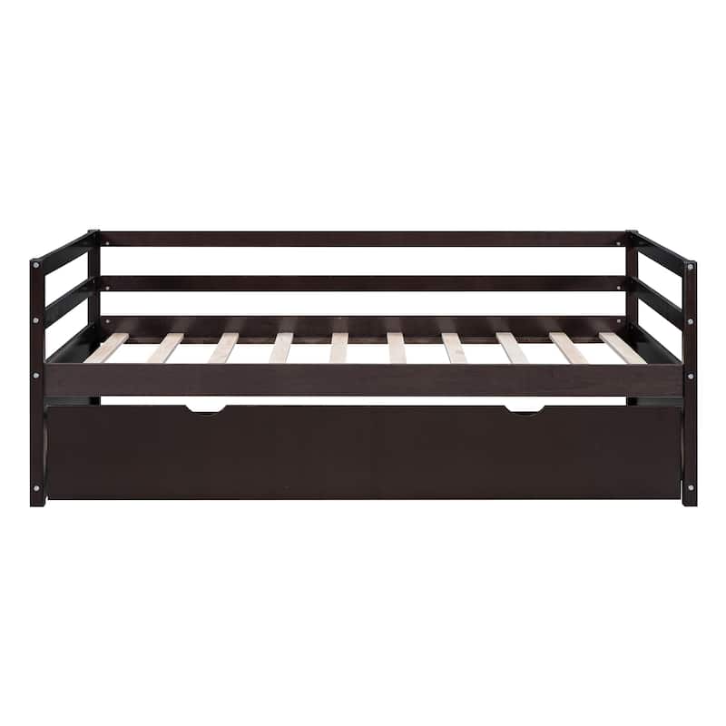 Wood Daybed with Trundle