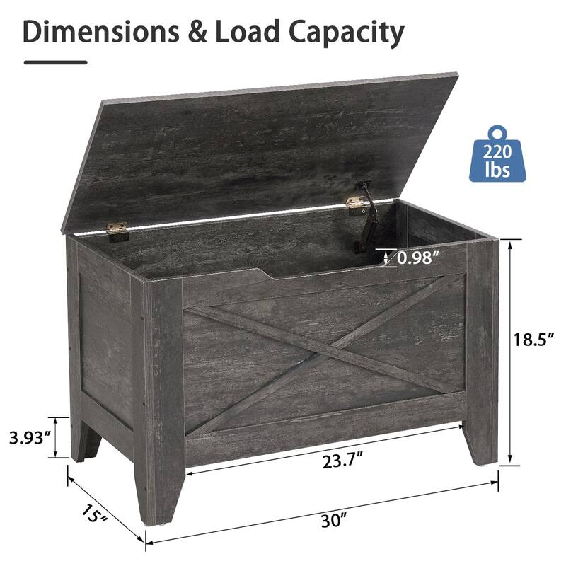 2 Pieces Storage Wooden Ottoman, Flip Top Ottoman Bench Set with Hand Weave Poufs Padded, Bed End Stool Set, Foot Rest Set