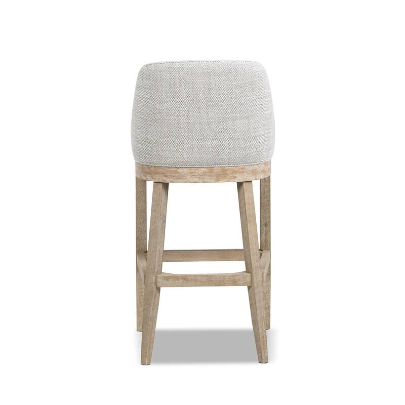 Newport 26.5" Curved Back Upholstered Counter Stool