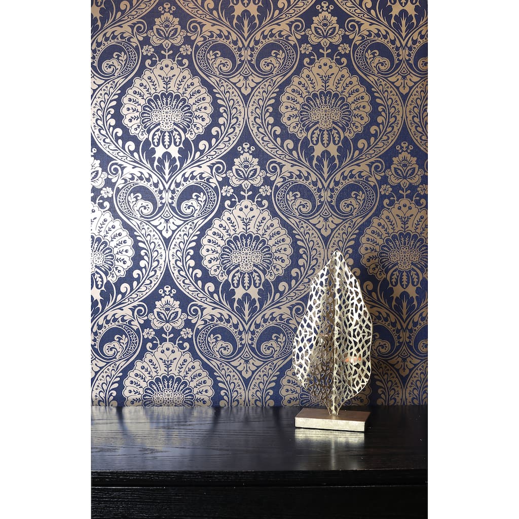 Arthouse Berenice Rose Gold Luxe Wallpaper