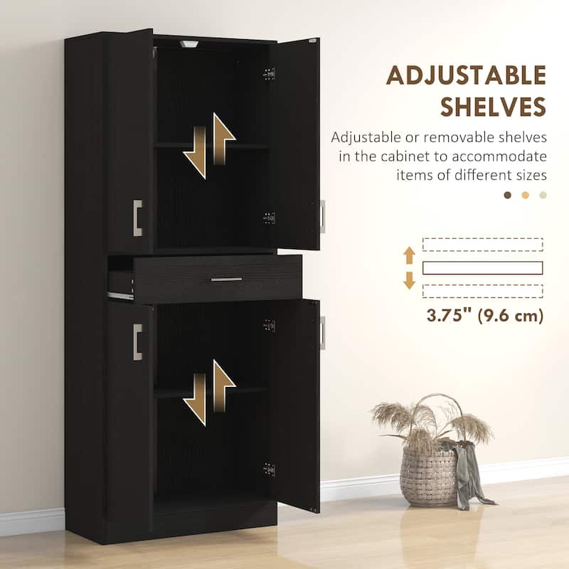71" Tall Kitchen Pantry Cabinet