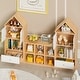 preview thumbnail 3 of 38, House-Shaped Children's Bookshelf，Multi-Functional Organizer for Books & Toys