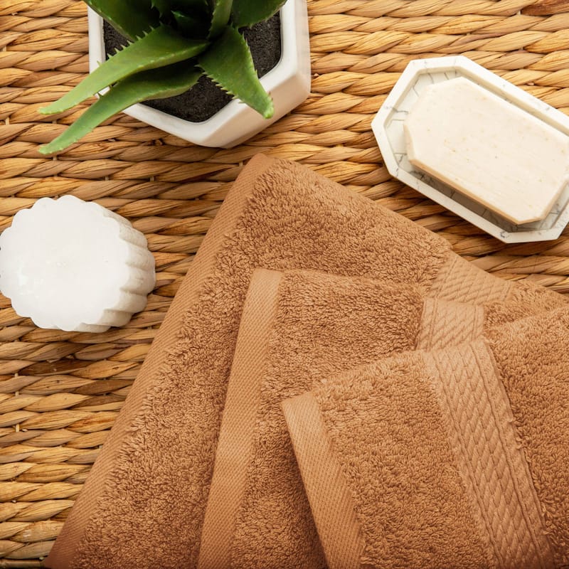 Superior Egyptian Cotton Pile Heavyweight 3-Piece Towel Set