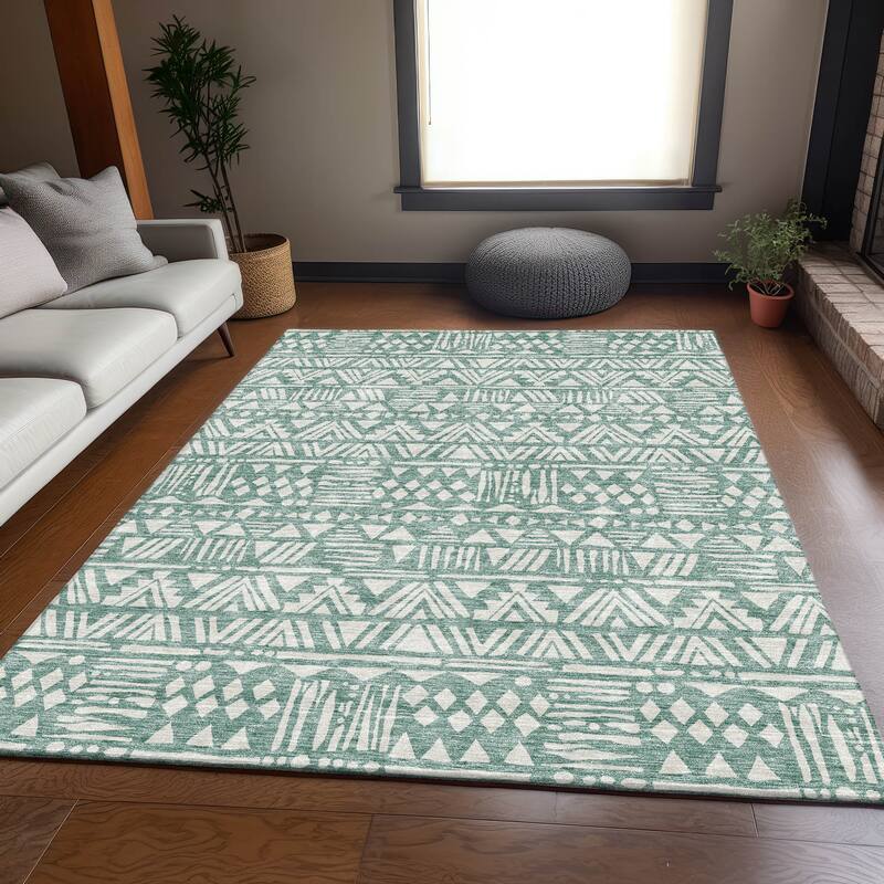 Premium Washable Super Soft Boho Modern Global Mayfield Rug