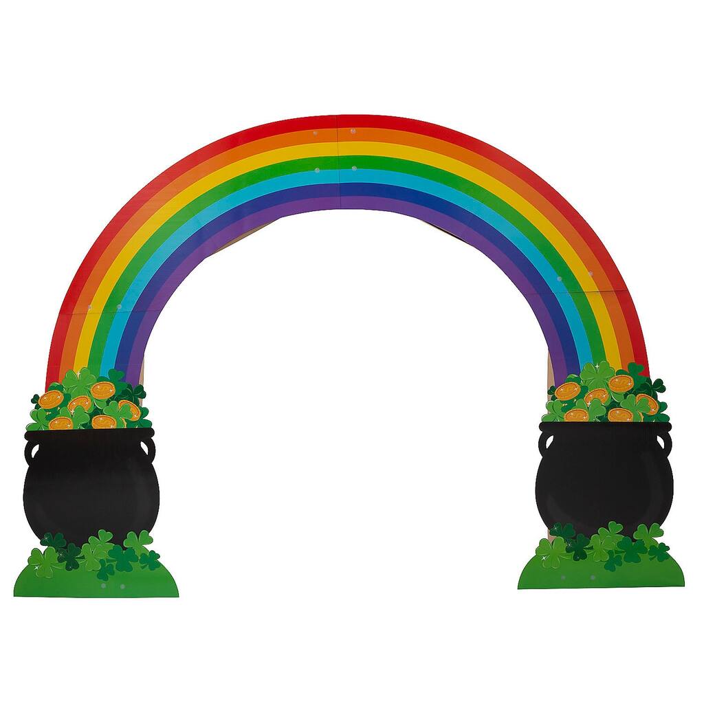 St Pats Rainbow Arch, Party Decor, 1 Piece - 72"