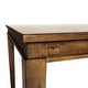preview thumbnail 7 of 18, Classic Wood Dining Table with Offset Tapered Legs