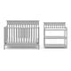 preview thumbnail 30 of 39, Crib and Change Table Nursery Set in A Box - 4 in 1 Convertible Crib & Changing Table with Water-Resistant Change Pad