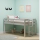preview thumbnail 5 of 8, Taylor & Olive Acropolis Wood Twin Junior Loft Bed