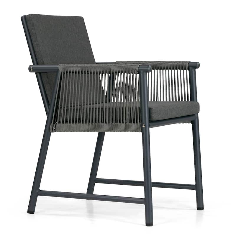 Bianca Grey Outdoor Dining 6 Seats Set