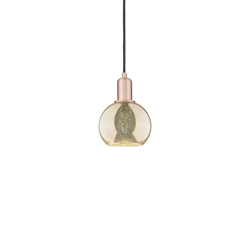 Innovations Lighting 716-1P-9-6 Athens Pendant Athens 6" Wide Mini - Antique Copper / Mercury
