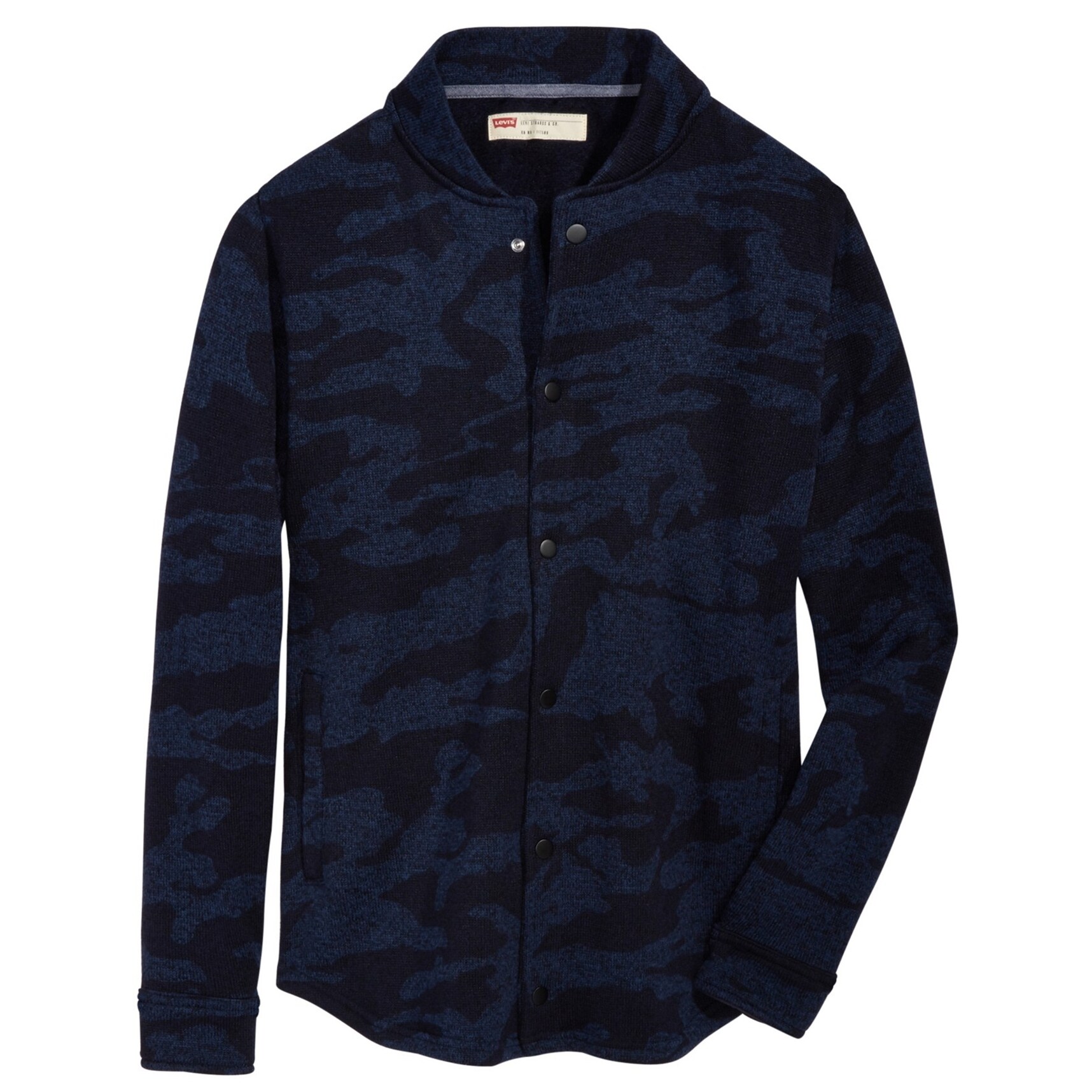 levi's camo sweater