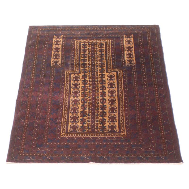 Teimani Brown Rug 3'0" x 4'9" - 3'0 x 4'9