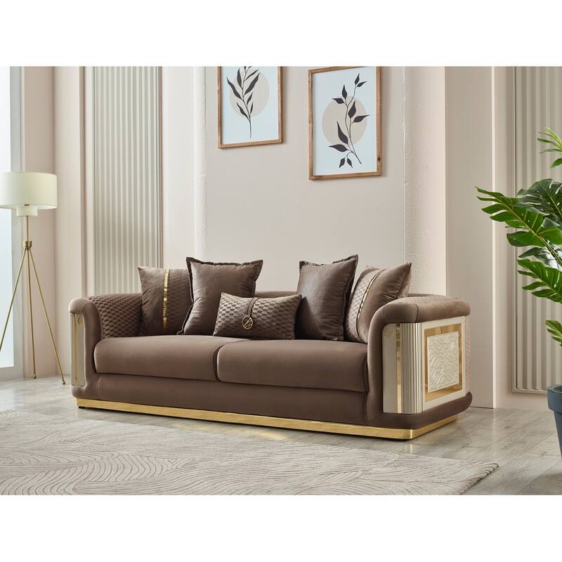 Eze 4-piece Living room Set 1 Sofa & 1 Loveseat & 2 Chair