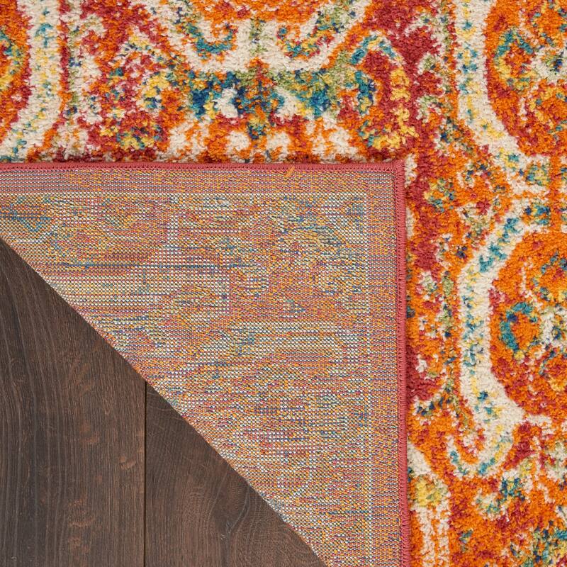 Nourison Allur Colorful Boho Tribal Medallion Area Rug
