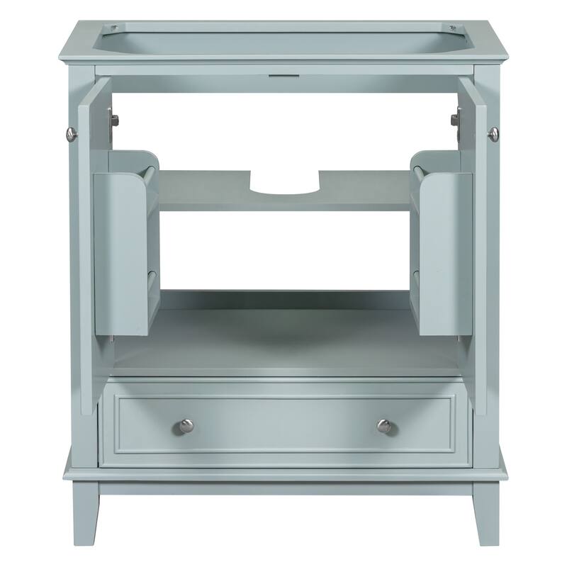 30" Bathroom Vanity with Solid Frame and MDF Board