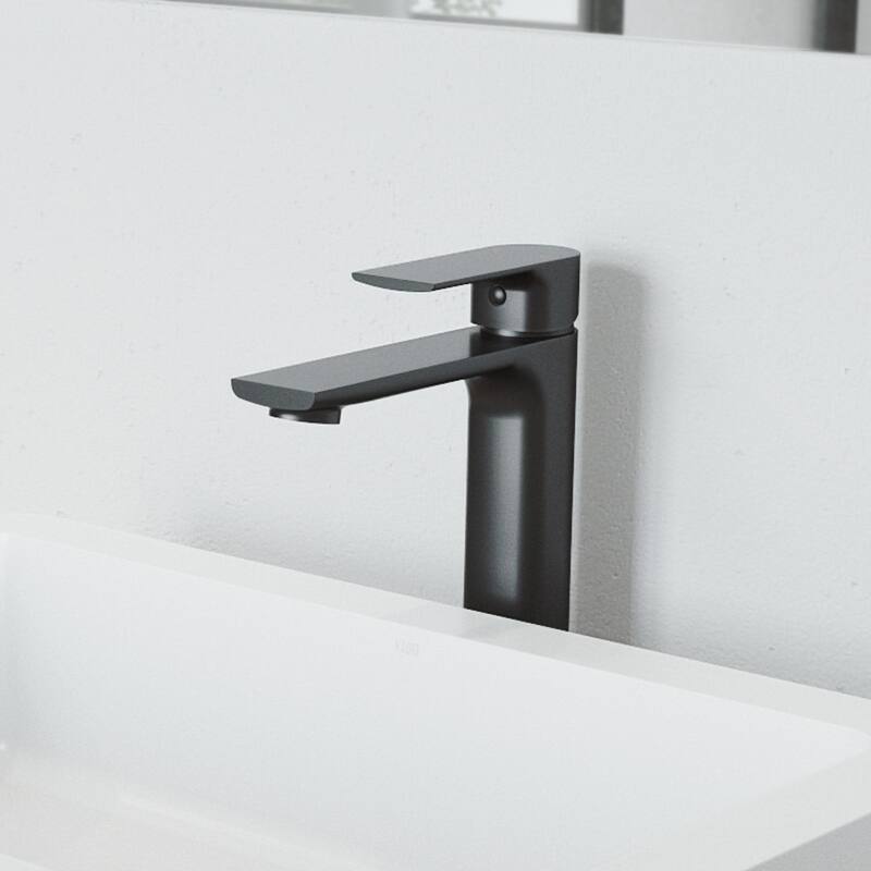 Vigo Norfolk 1.2 GPM Single Hole Bathroom Faucet