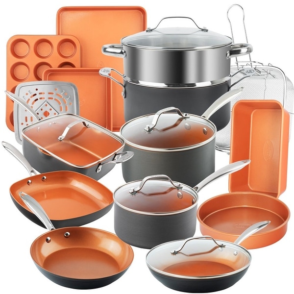 Viking Contemporary 4-Ply Copper Clad 9-Piece Cookware Set with Metal –  Viking Culinary Products