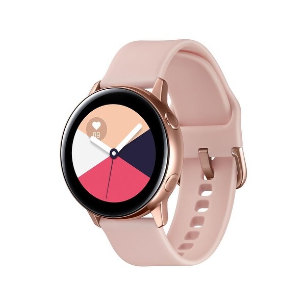 rose gold samsung galaxy smartwatch