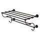 preview thumbnail 7 of 26, Allied Brass Dottingham Collection Train Rack Towel Shelf 24 - Oil Rubbed Bronze