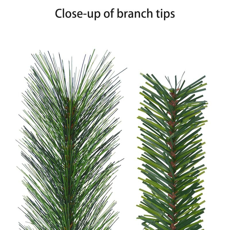 Puleo International 6.5' Colorado Pine Artificial Christmas Tree