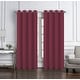 preview thumbnail 11 of 9, Cindy Textured Window Curtain 54" x 84" - Burgundy