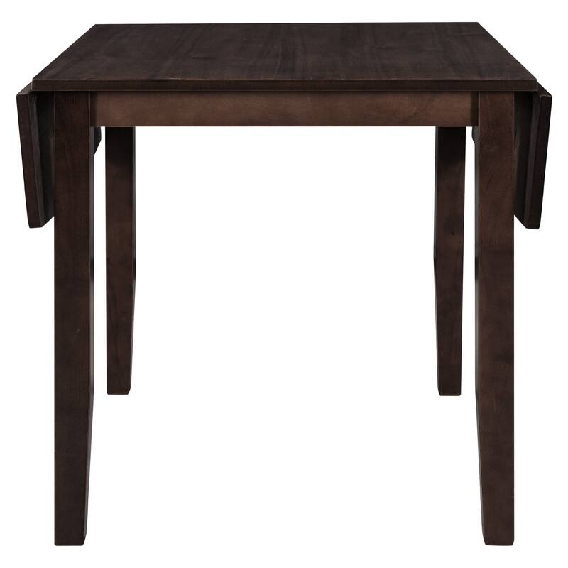 Wood Drop Leaf Breakfast Nook Dining Set (Set of 3)