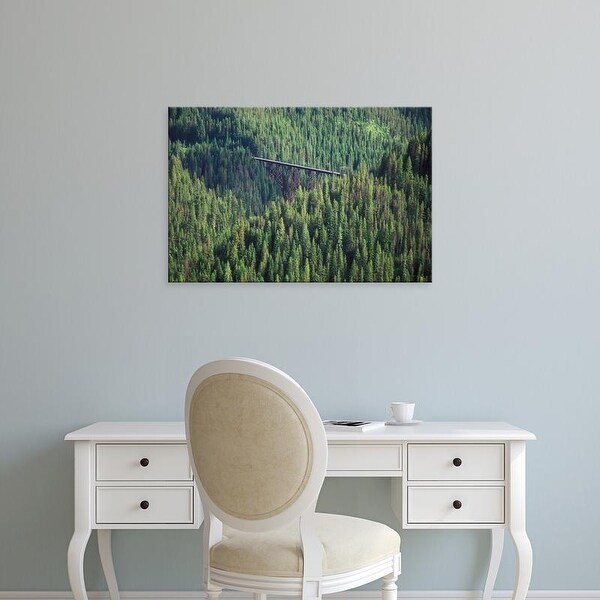 Easy Art Prints Brent Bergherm's 'An Old Train Trestle' Premium Canvas Art