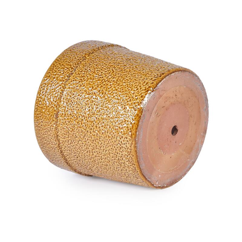 Handmade Ceramic Planter with Speckled Glaze, for Orchids Succulents