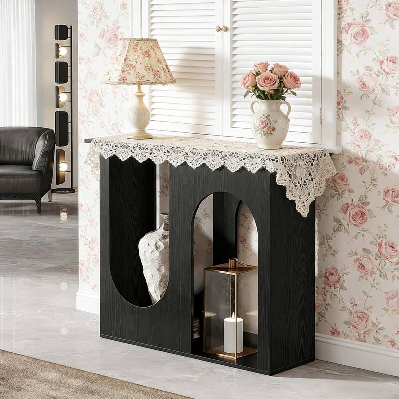 Elegant Couch Table, Narrow Console Table, Sofa Table