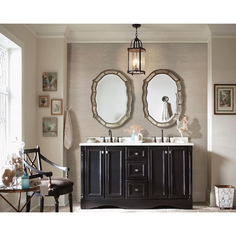 Ackland AKM-P-2X6BSWG-CA 12" x 12" Ceramic Brick Wall Mosaic Tile -