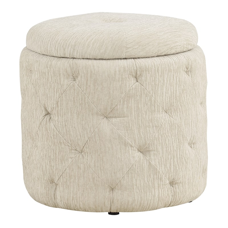 Erindale Round Storage Ottoman