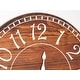 preview thumbnail 12 of 32, Oversized Farmhouse Wall Clock